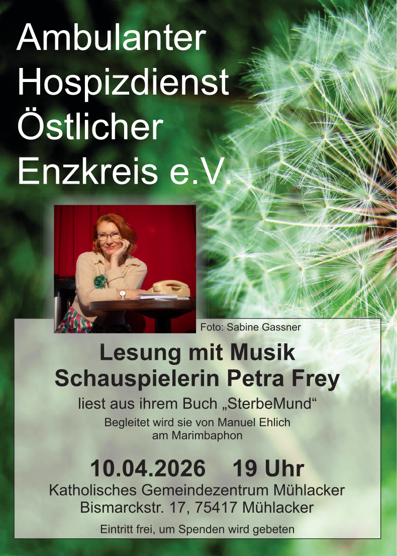 Lesung „SterbeMund“